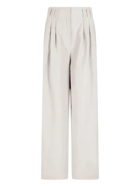 Giorgio Armani pleated-front trousers