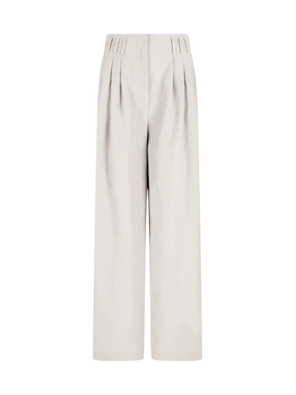Giorgio Armani pleated-front trousers - Grijs