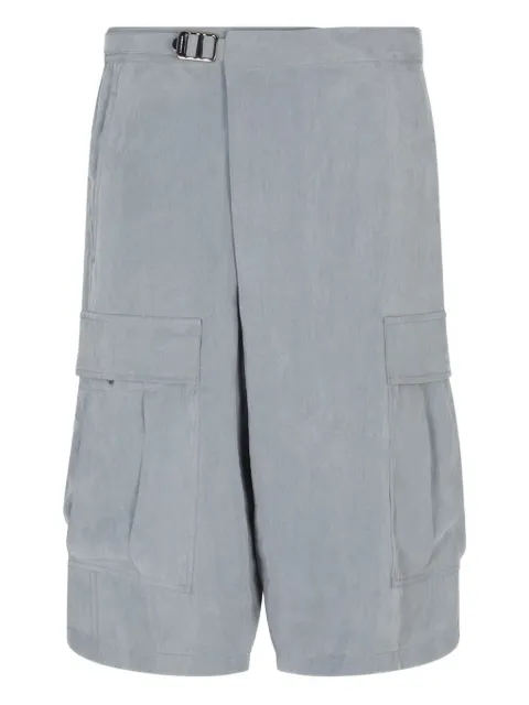 Giorgio Armani bermudas cargo con hebilla