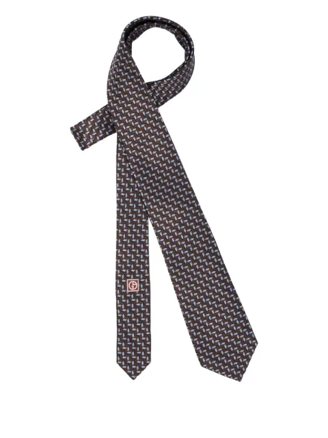 Giorgio Armani logo-detail tie