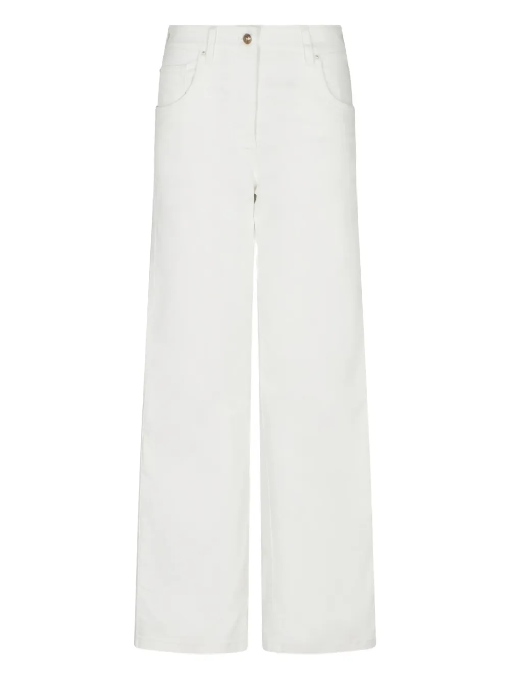 Giorgio Armani Cotton Jeans In White