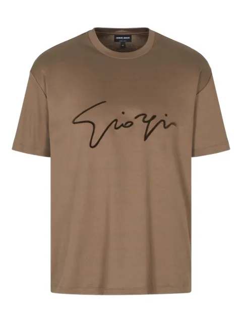 Giorgio Armani round-neck T-shirt
