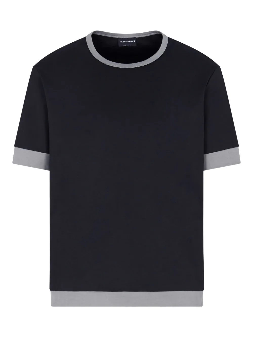 Giorgio Armani playera con cuello redondo | negro | Image 1