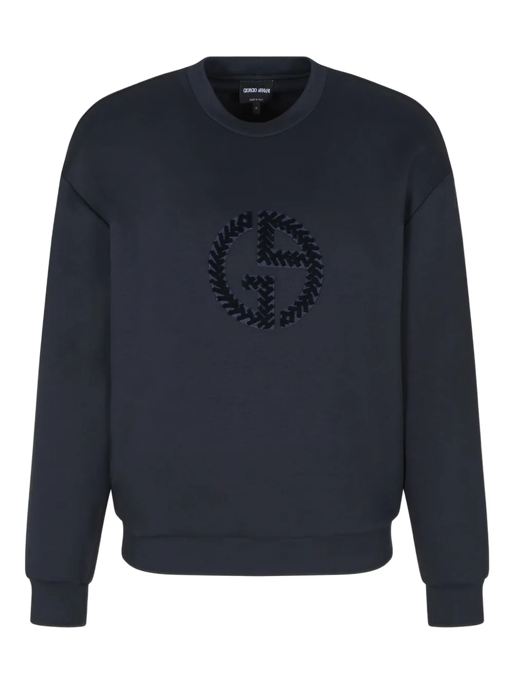Giorgio Armani sudadera con cuello redondo | azul | Image 1