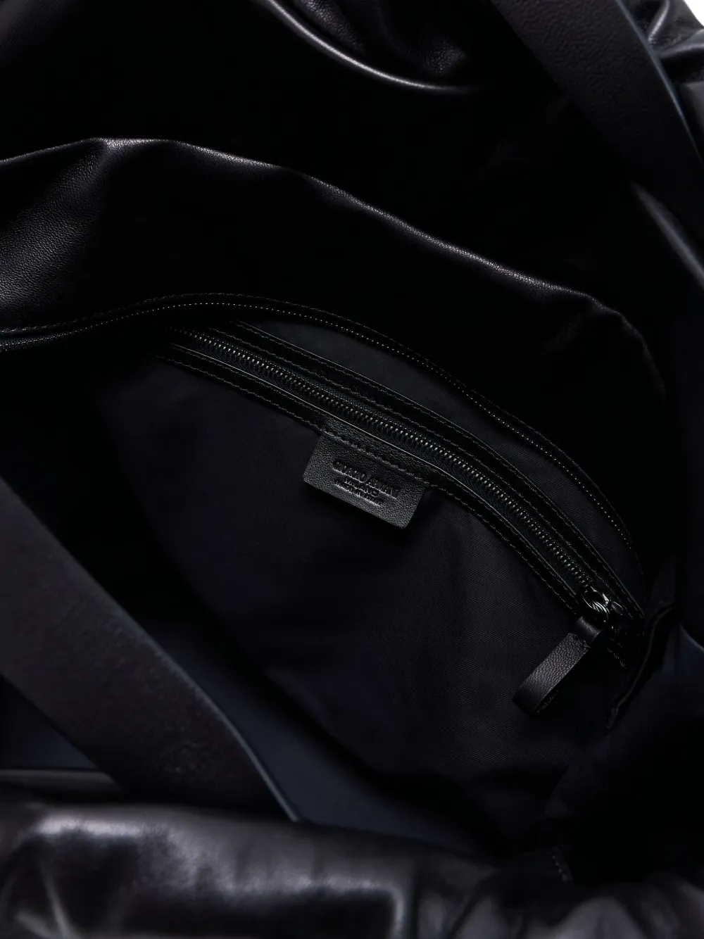 Giorgio Armani drawstring leather tote bag | Image 2