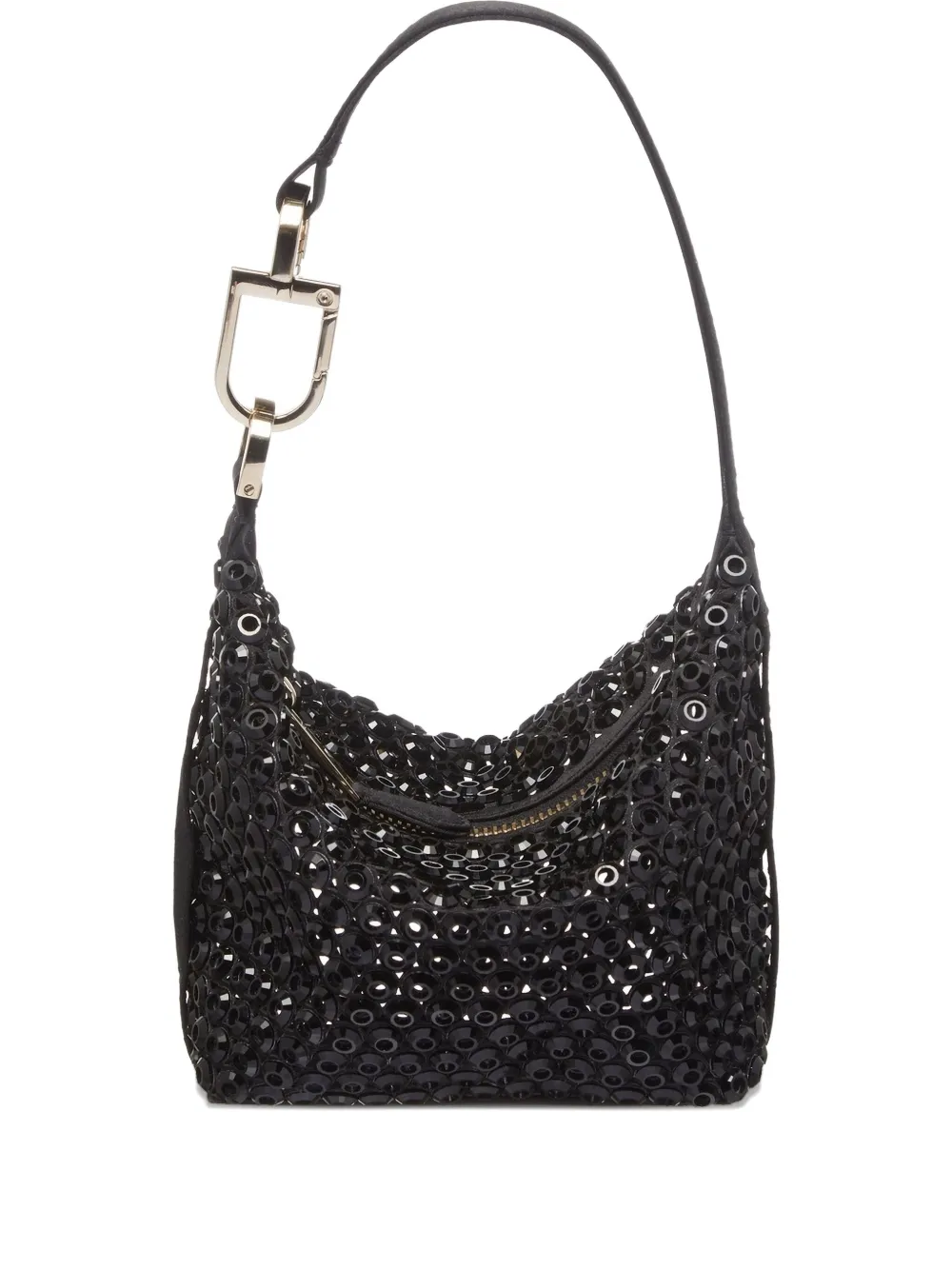 Giorgio Armani Mini La Prima Soft Tote Bag In Black