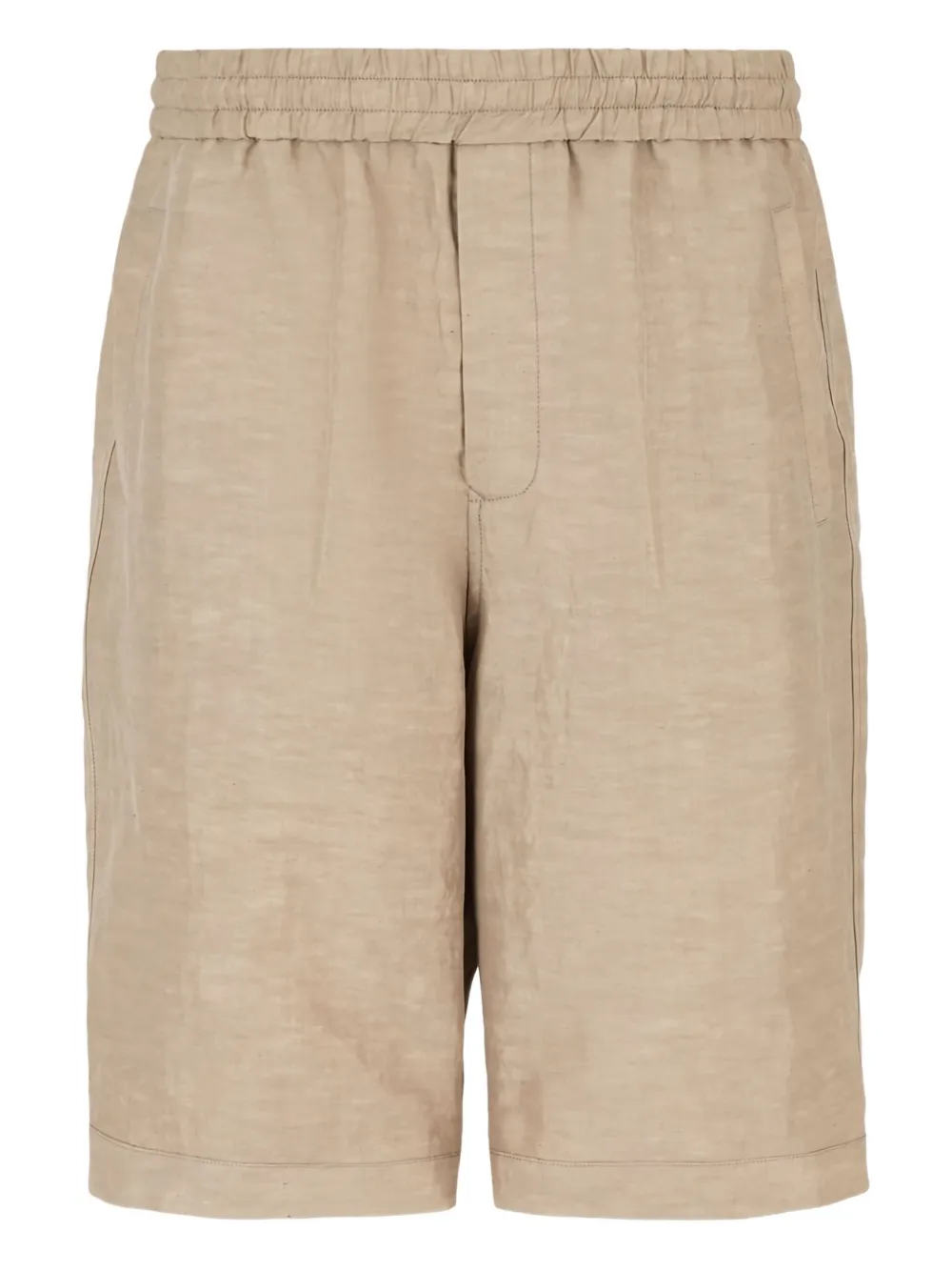 Giorgio Armani elasticated shorts | Neutrals | Image 1