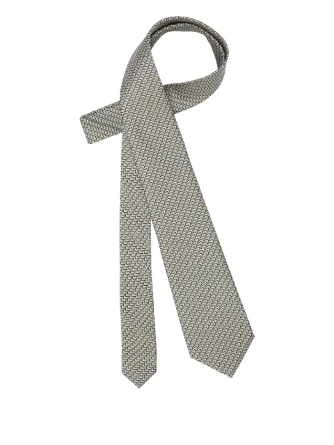 Giorgio Armani patterned-detail tie