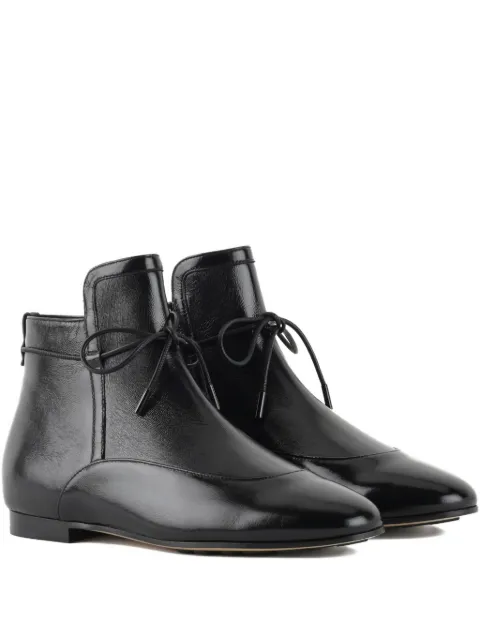 Giorgio Armani leather ankle boots