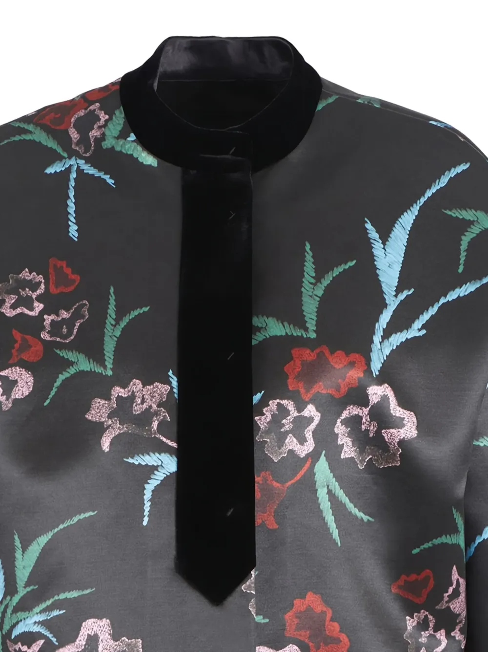 Giorgio Armani veste crop à fleurs | Vestes courtes | Image 2