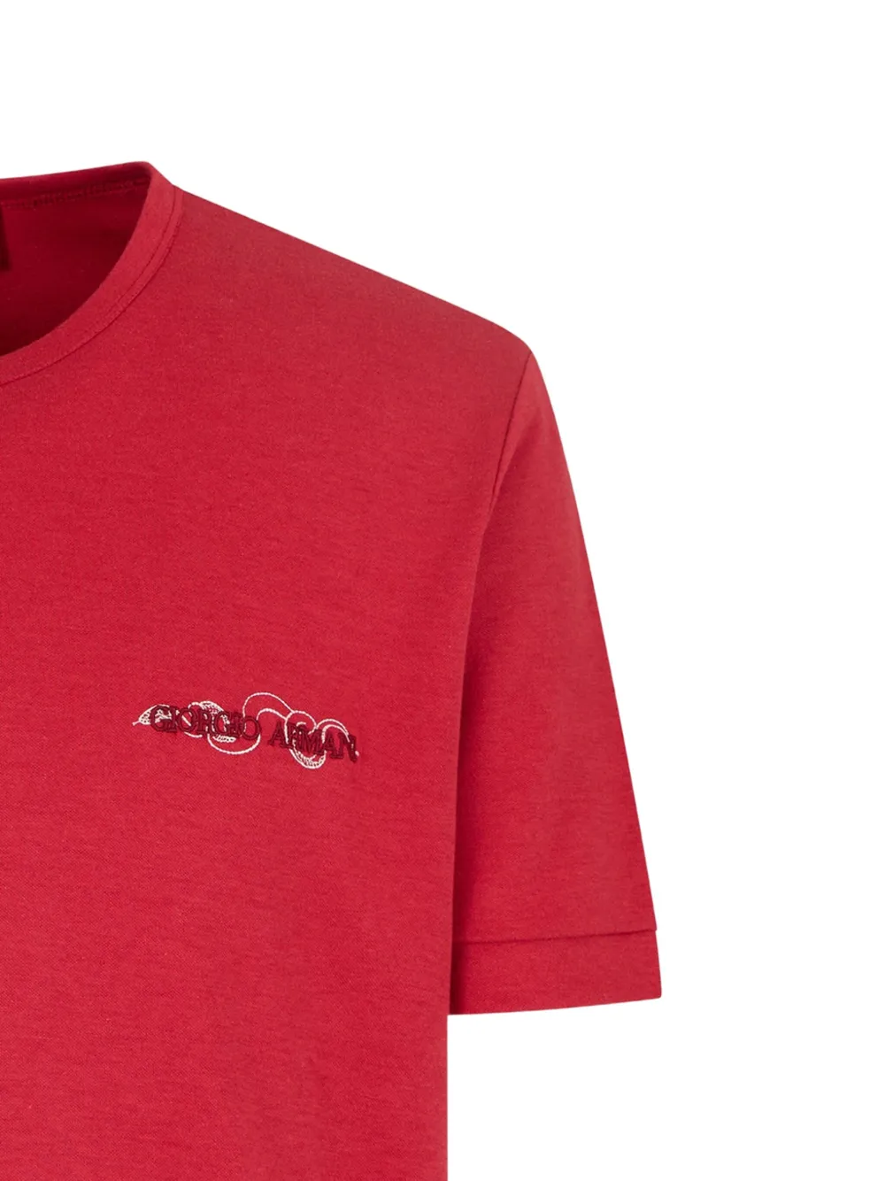 Giorgio Armani playera con logo bordado | Playeras | Image 2