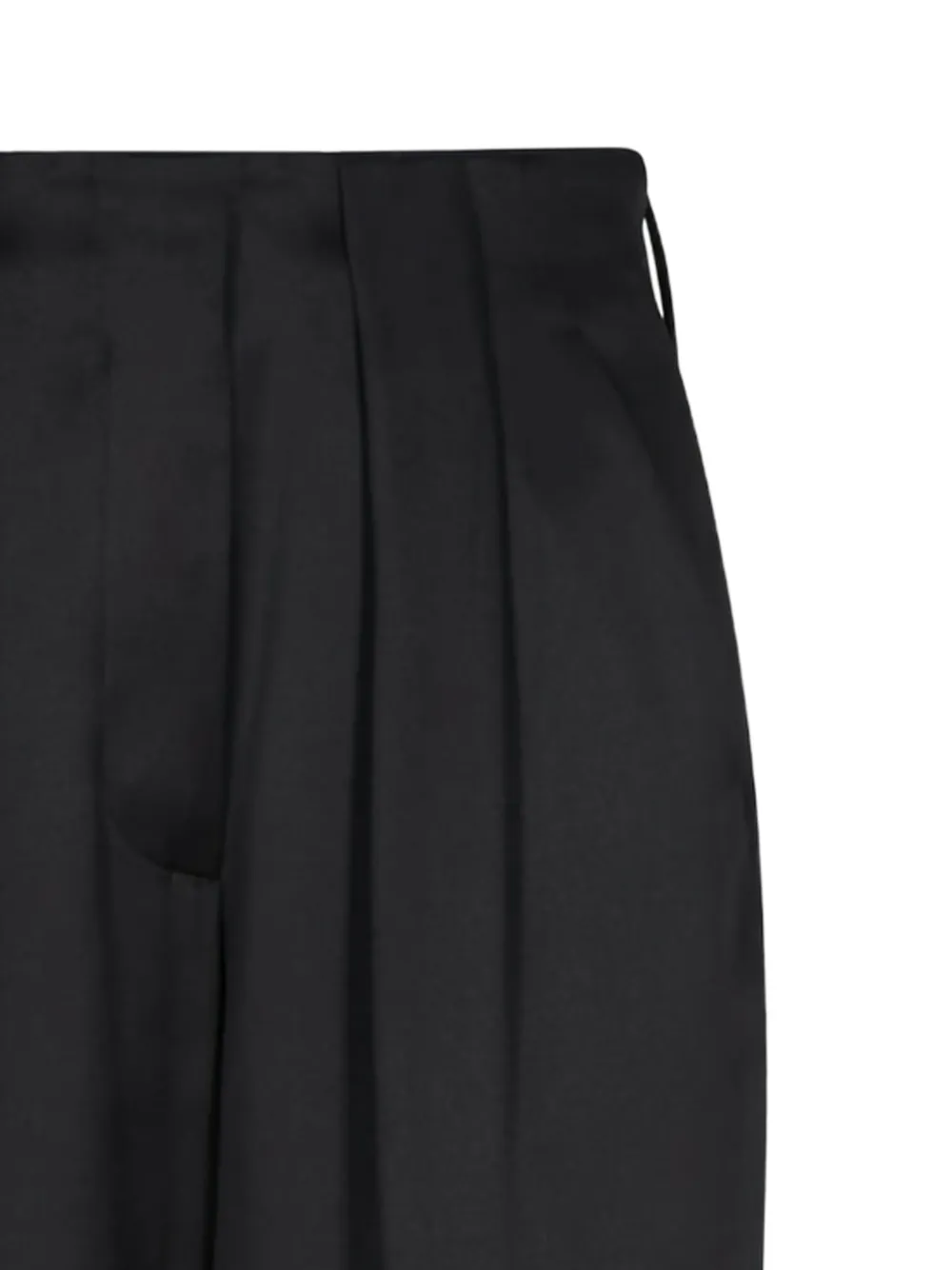 Giorgio Armani pleated trousers - Zwart
