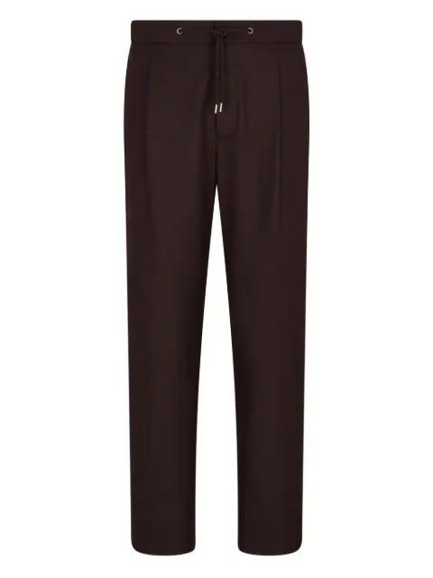 Giorgio Armani pantalon à effet tissé