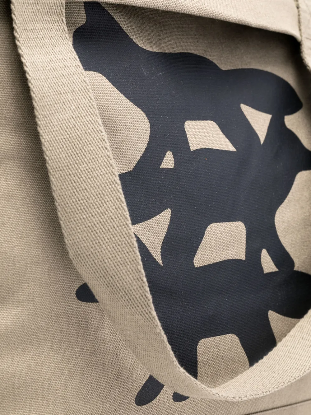 Maison Kitsuné Stunt Fox shopper Bruin