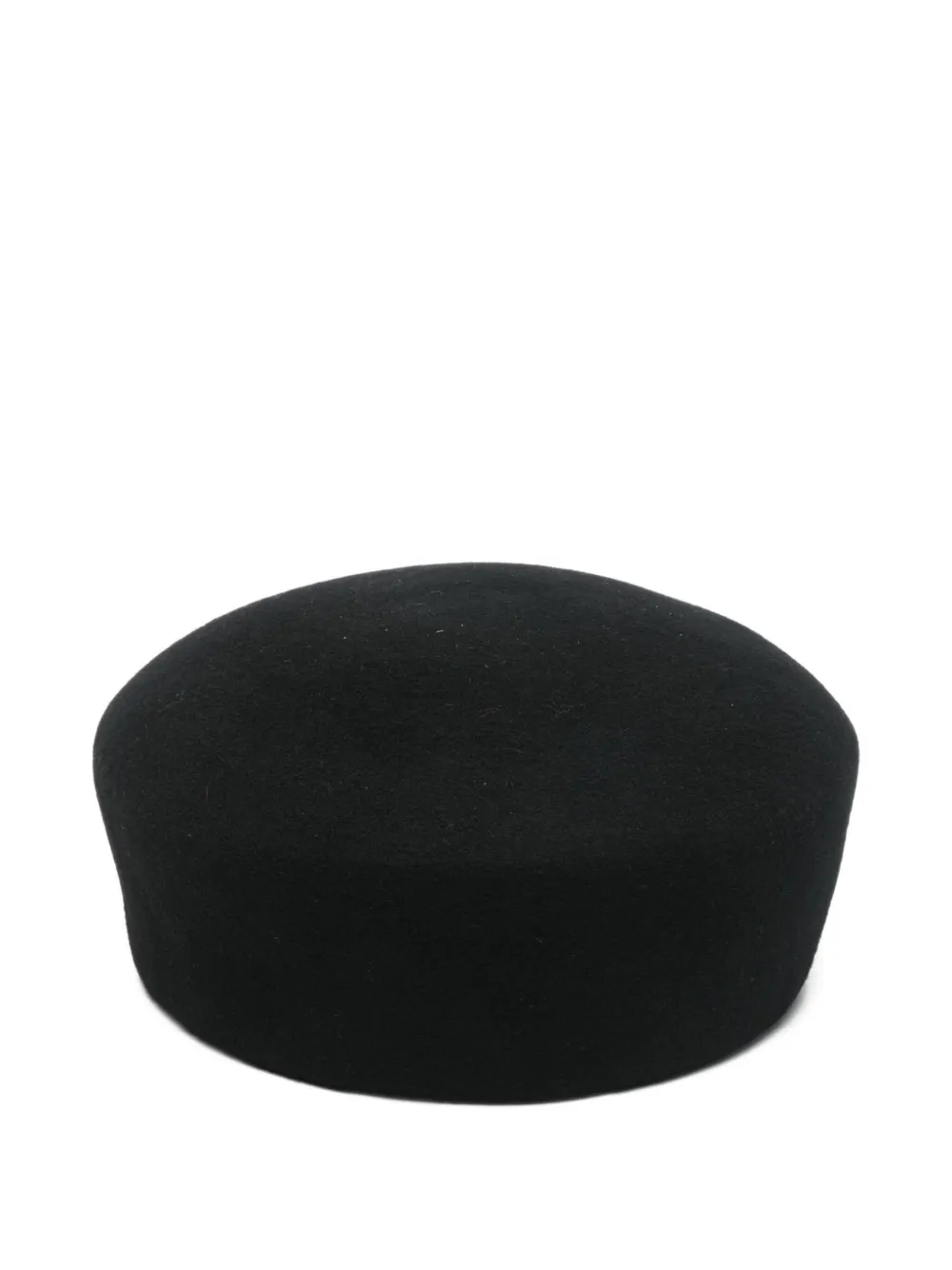 The Frankie Shop Wool Beret In Black