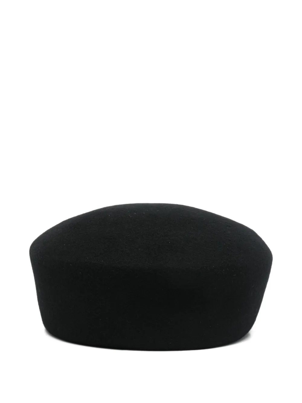 The Frankie Shop Wool Beret In Black