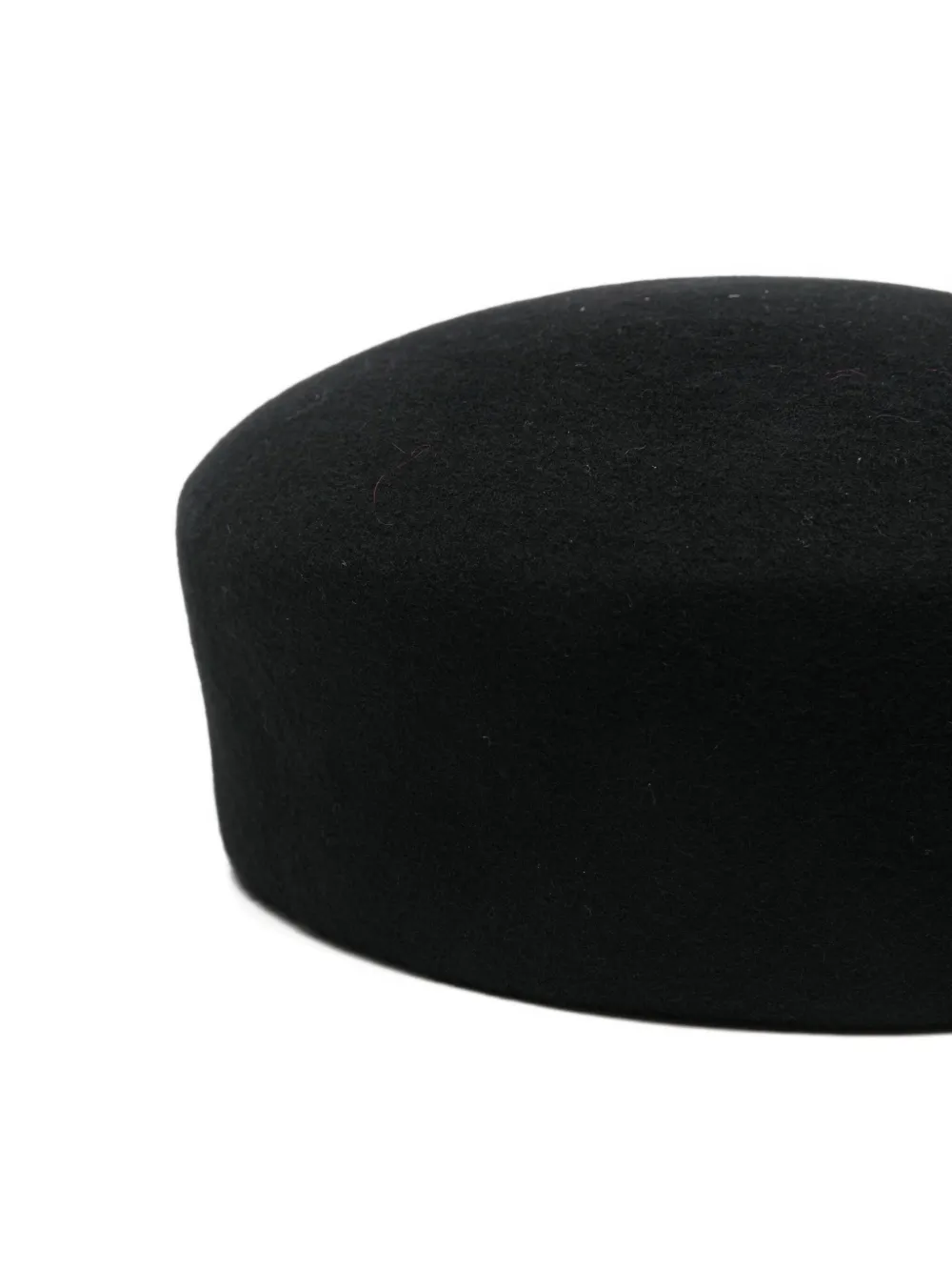 The Frankie Shop Wool Beret In Black