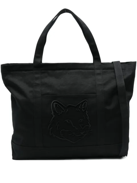 Maison Kitsuné sac cabas Fox Head XL