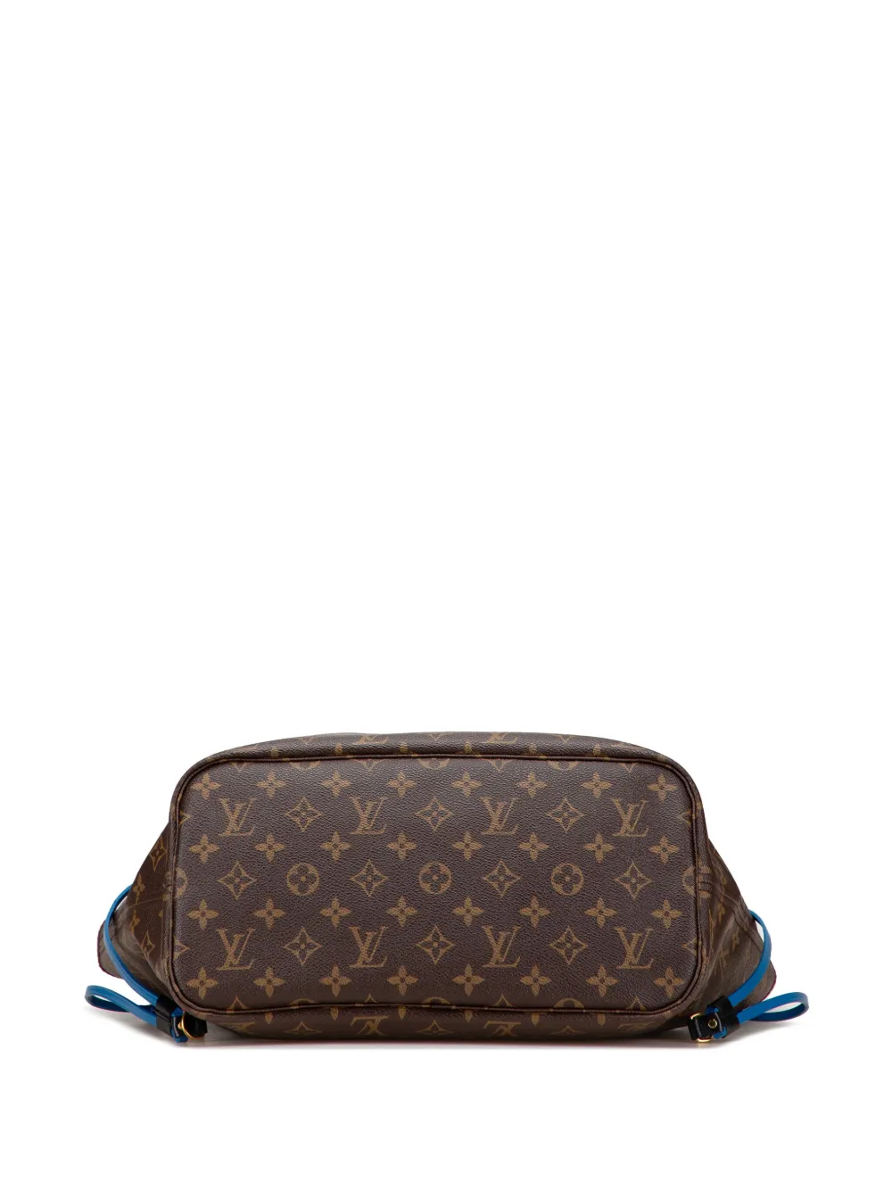 Pre-owned Louis Vuitton 2015 Monogram Totem Neo Neverfull Mm Tote Bag In Brown