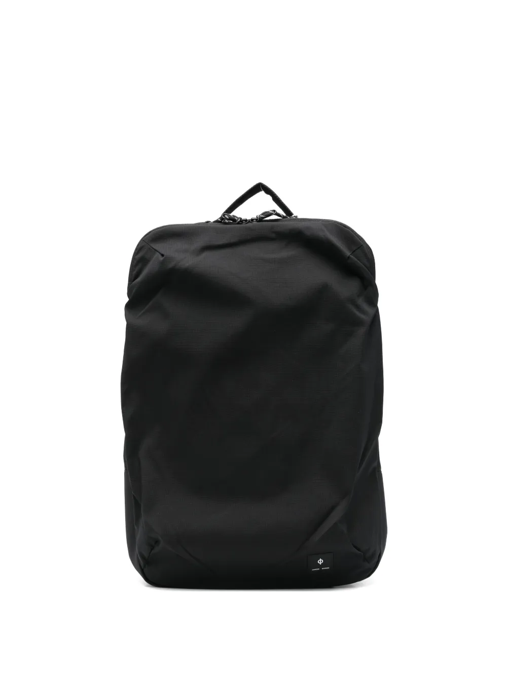 SAMSOE SAMSOE Saluis logo-patch backpack | negro | Image 1