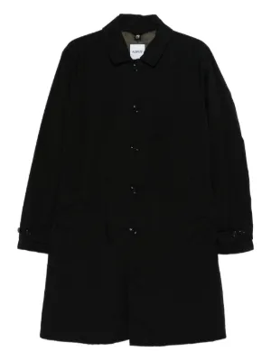 Jil Sander ボタン ウールコート | ブラック | FARFETCH JP