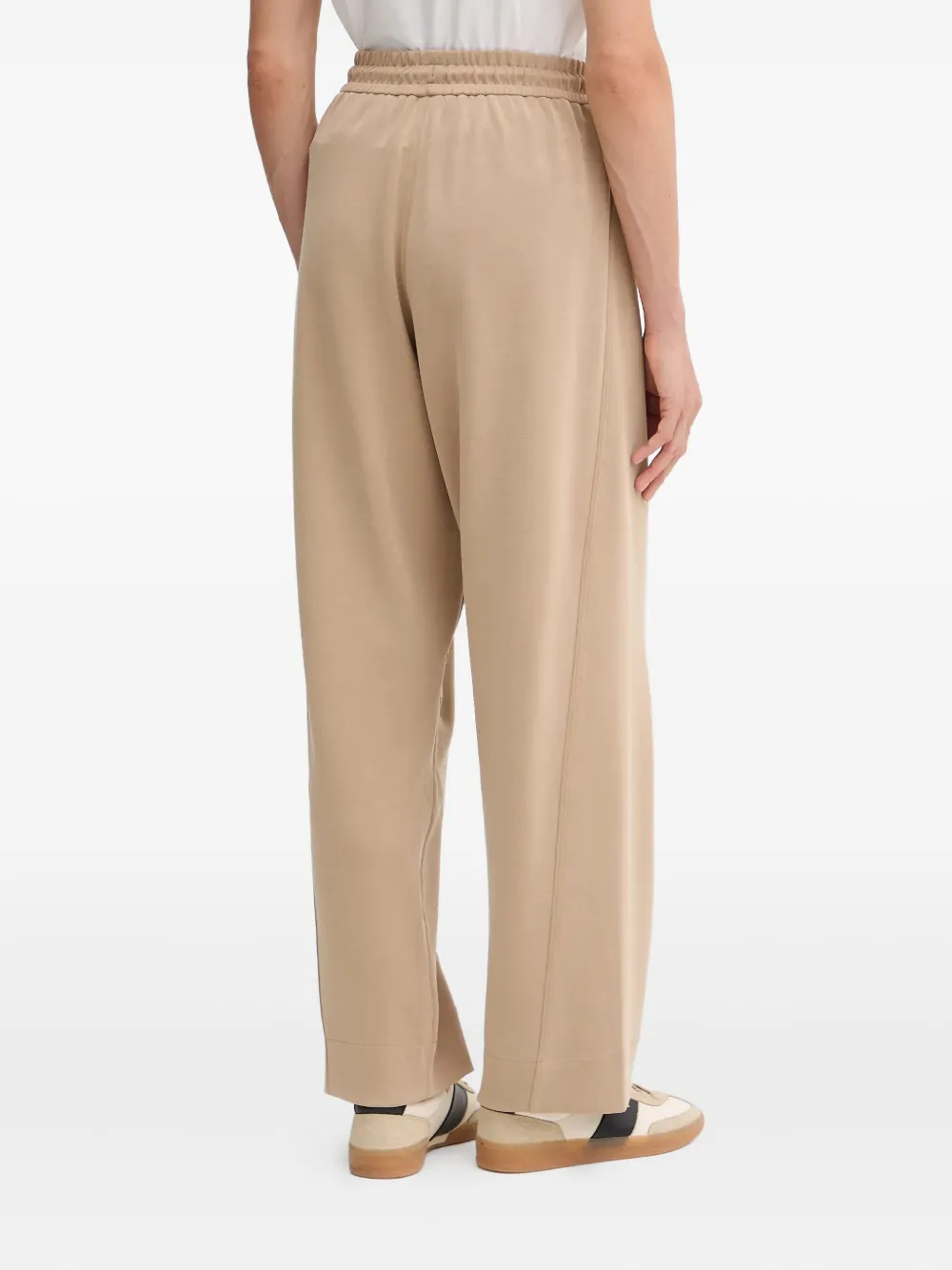 Hugo Boss Drawstring-detail Track Pants In Neutral