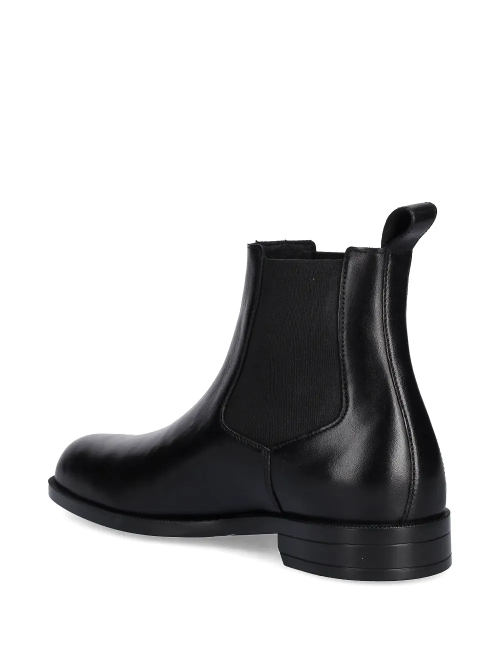BOSS pull-tab chelsea boots Zwart