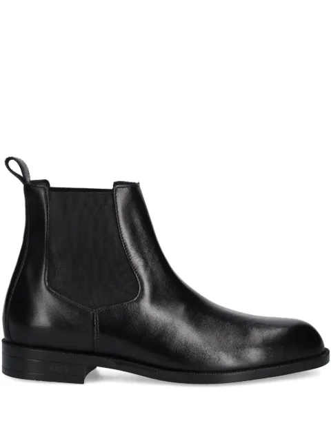 BOSS pull-tab chelsea boots