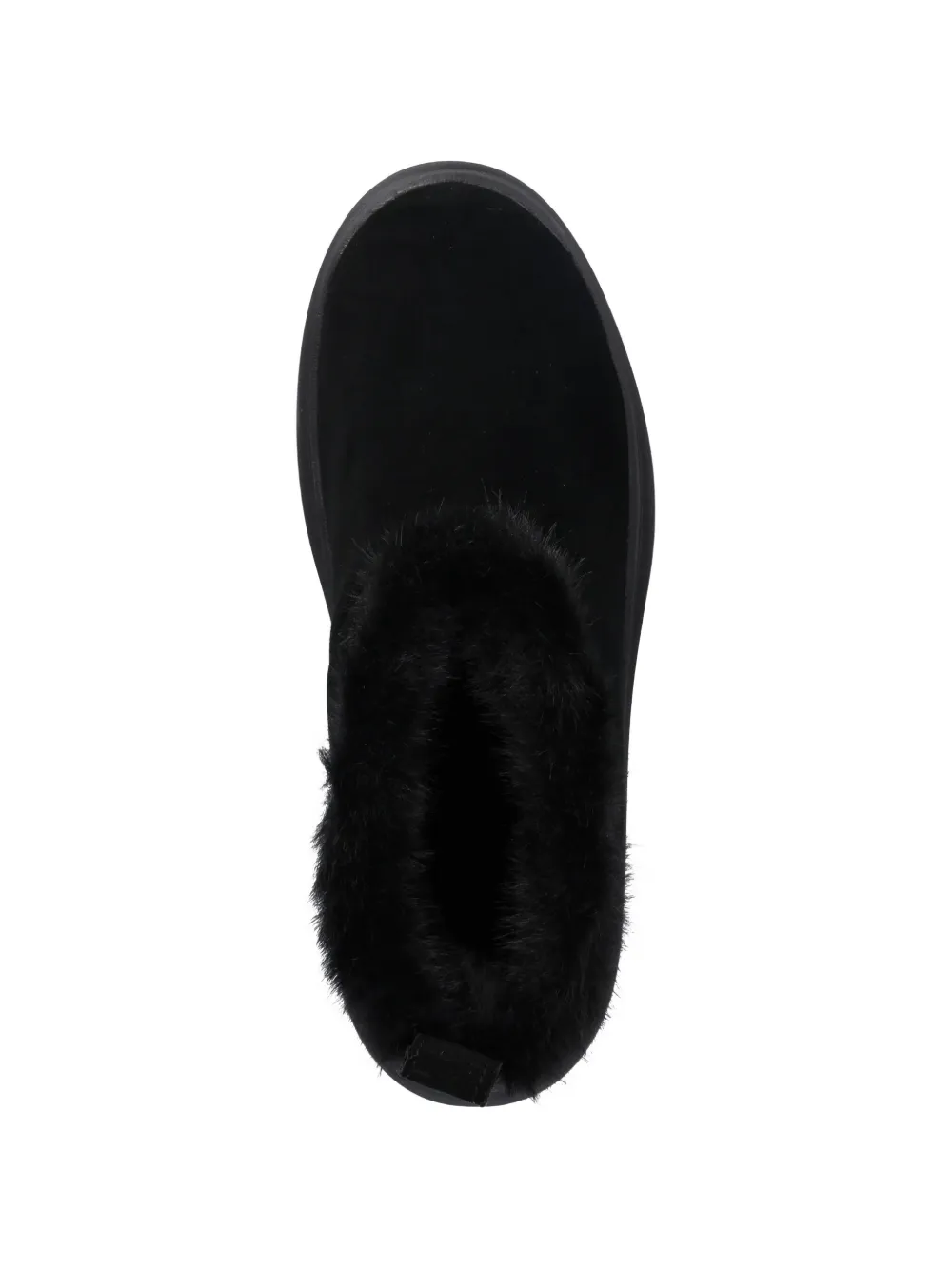 Blauer Emery02 emblem faux-fur boots Zwart