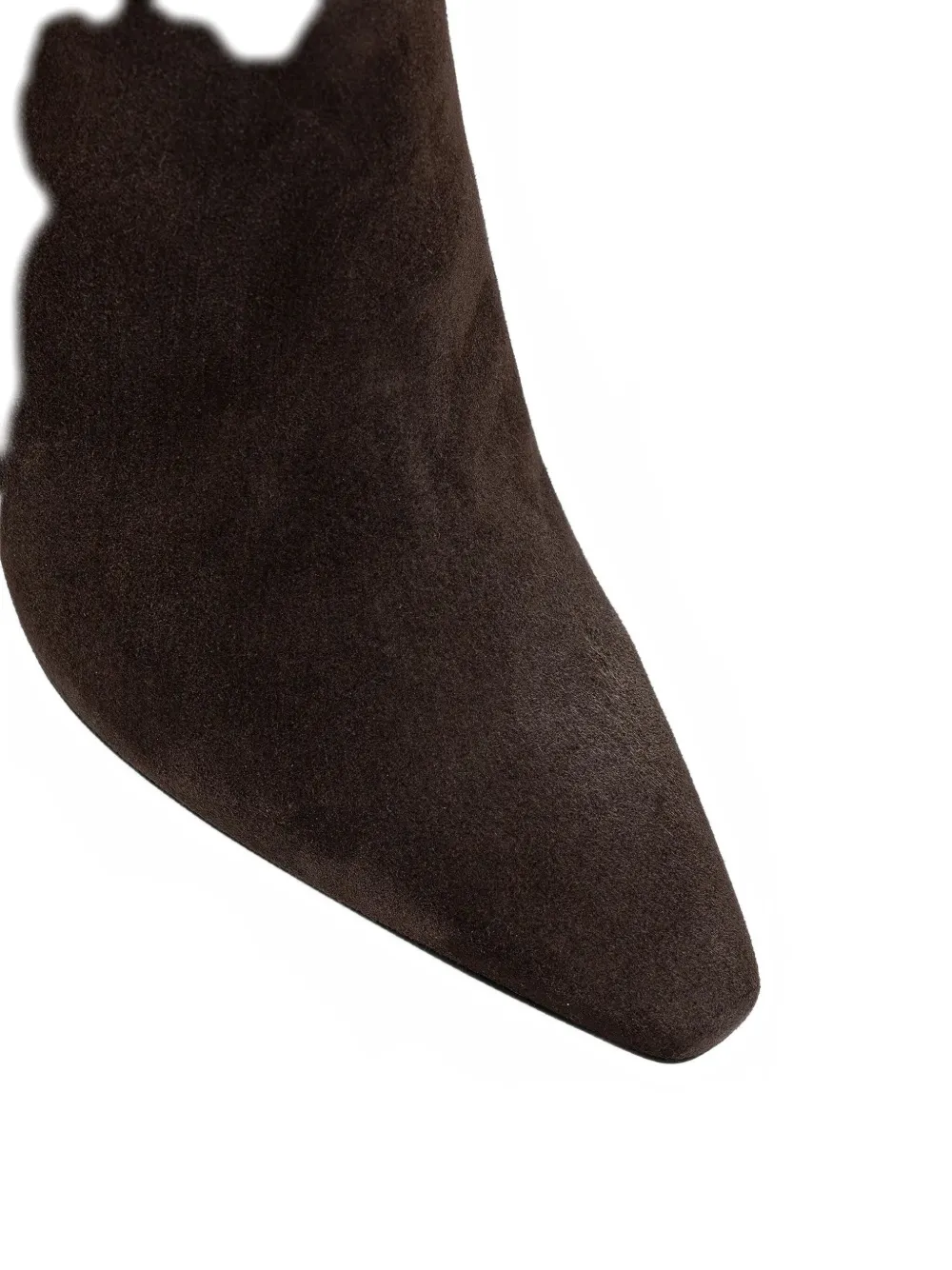 BOSS 95 mm laarzen met puntige neus Bruin