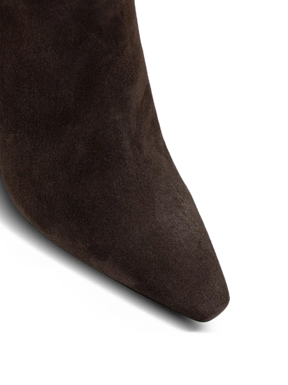 BOSS 95 mm laarzen met puntige neus Bruin