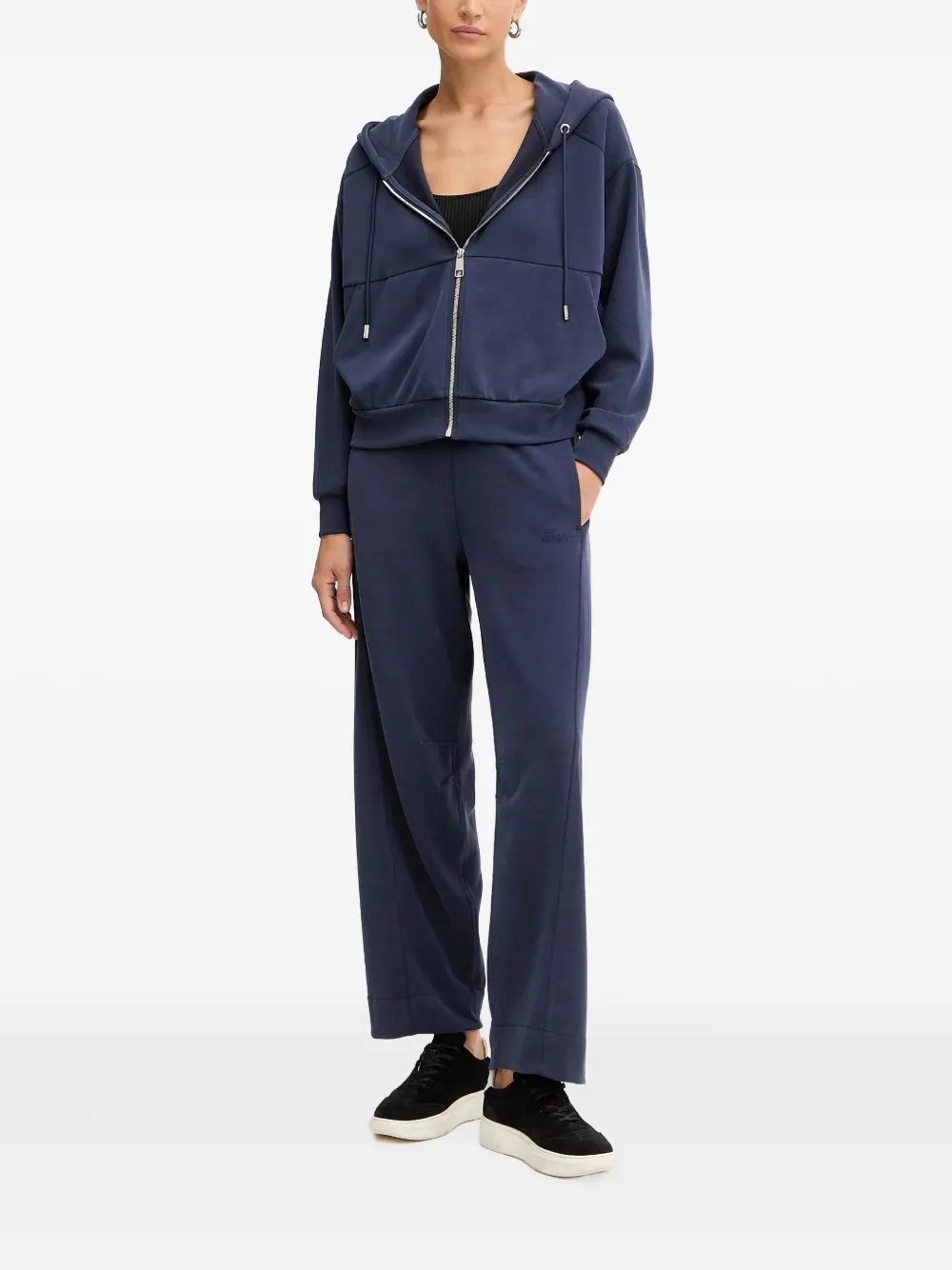 BOSS drawstring-detail track pants - Blauw