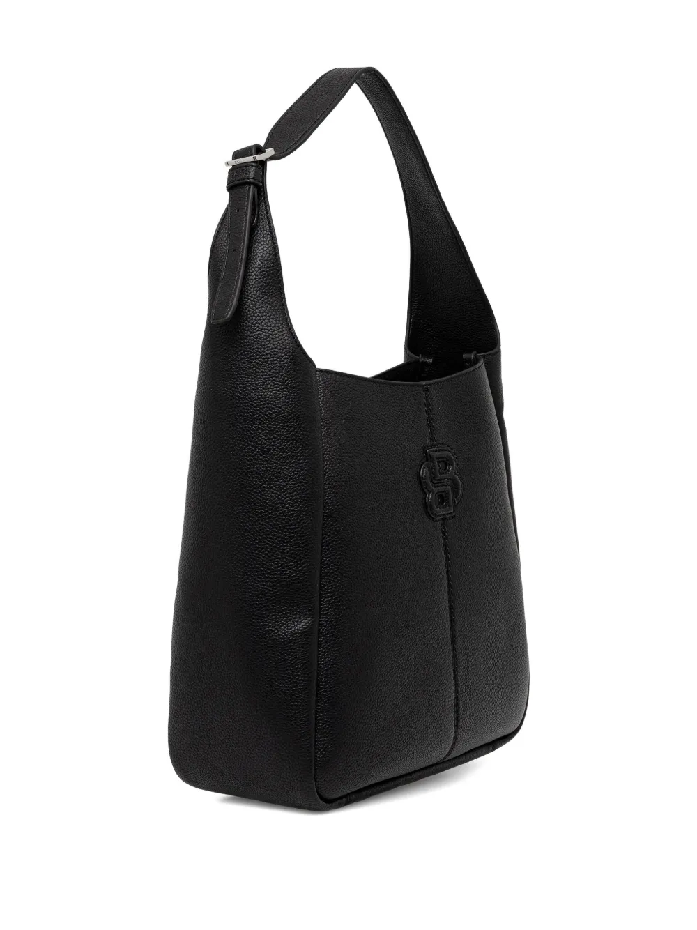 BOSS Shopper met logo Zwart