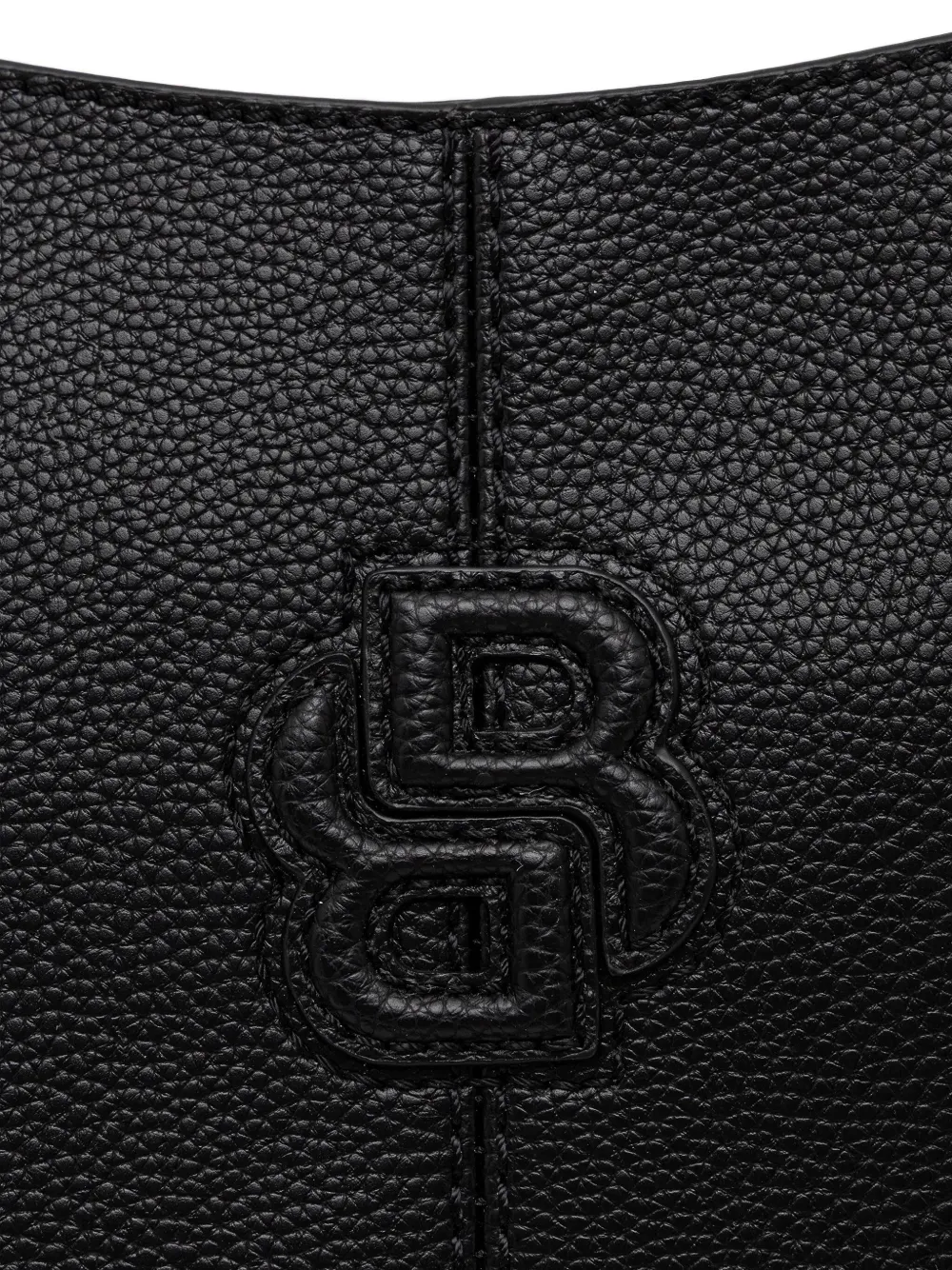 BOSS Shopper met logo Zwart