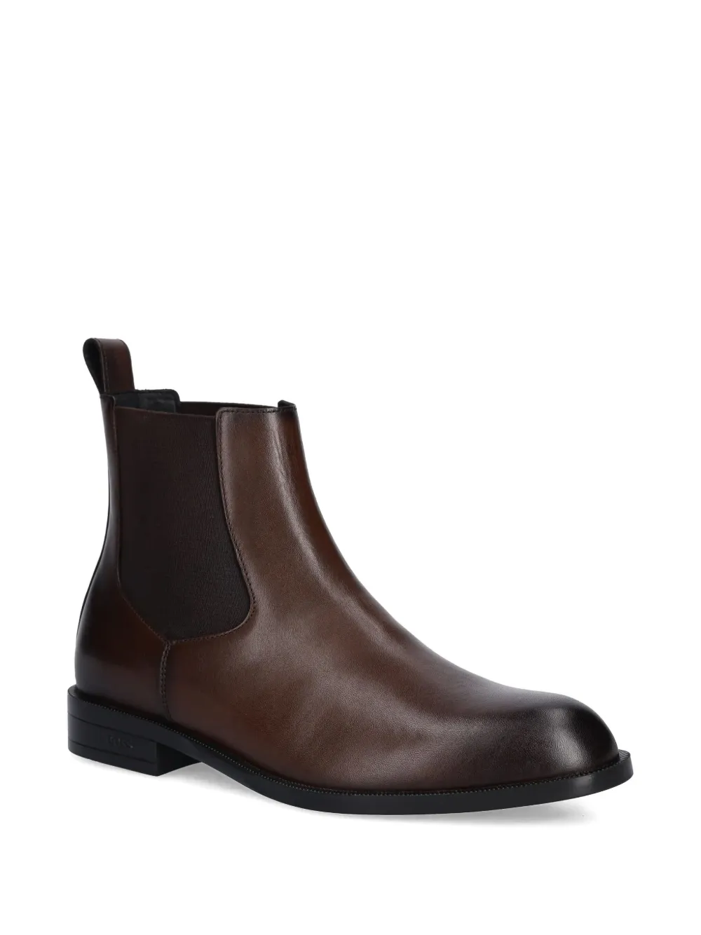 BOSS elastic-panel chelsea boots Bruin