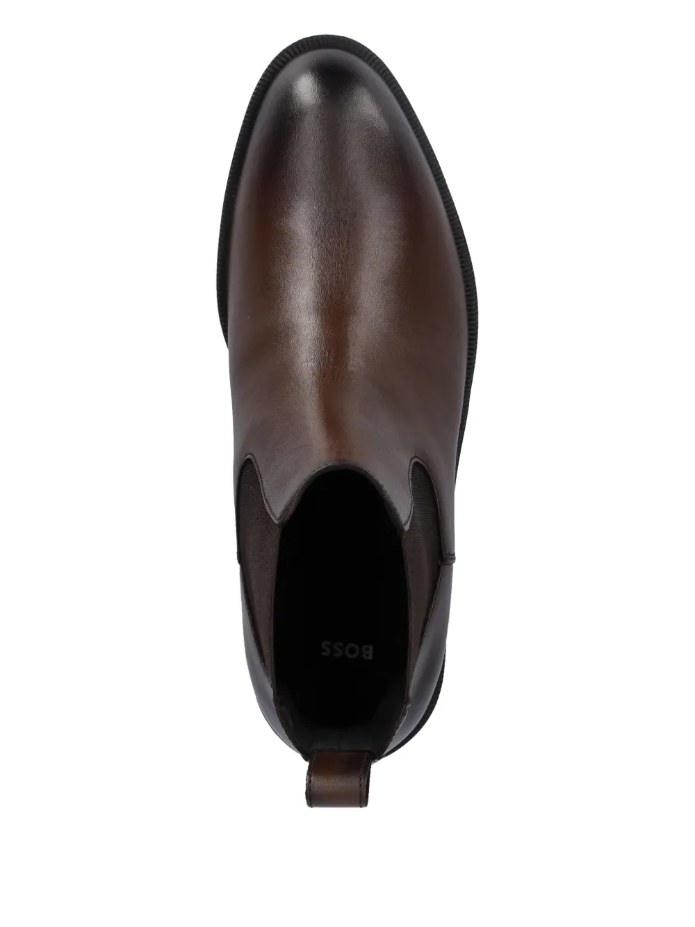 BOSS elastic-panel chelsea boots Bruin