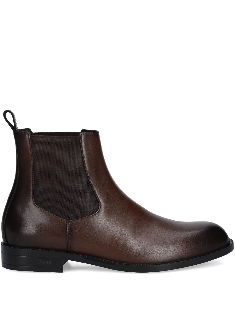 BOSS elastic-panel chelsea boots Bruin