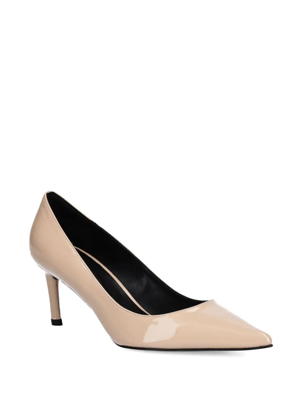 BOSS 70mm pointed-toe stiletto pumps Beige