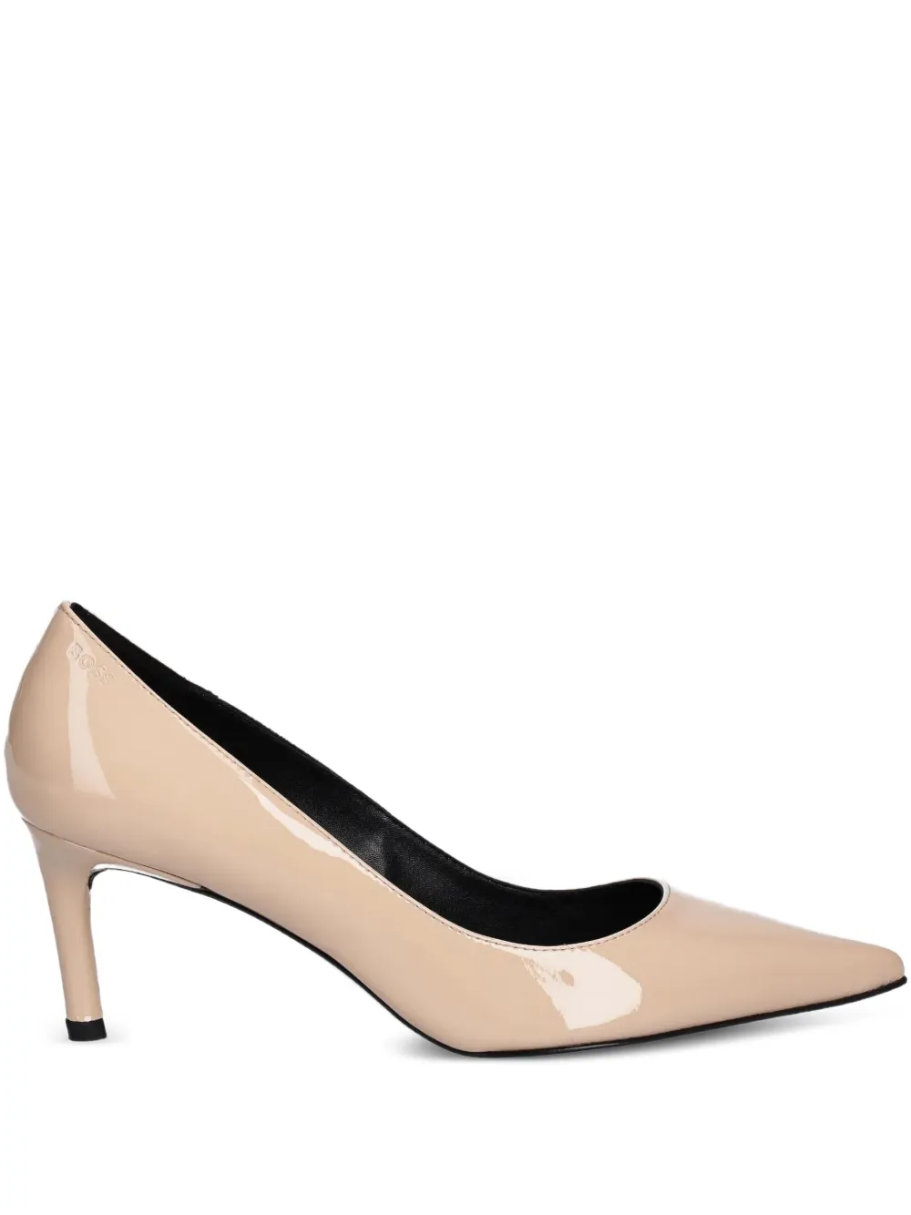 BOSS 70mm pointed-toe stiletto pumps | Neutrals | Image 1
