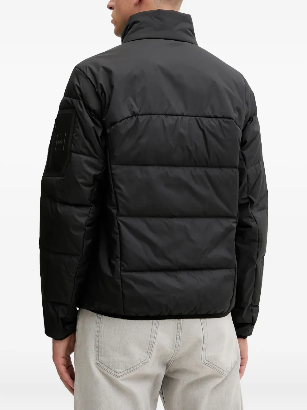 BOSS Urbanex donsjack met ritssluiting Zwart