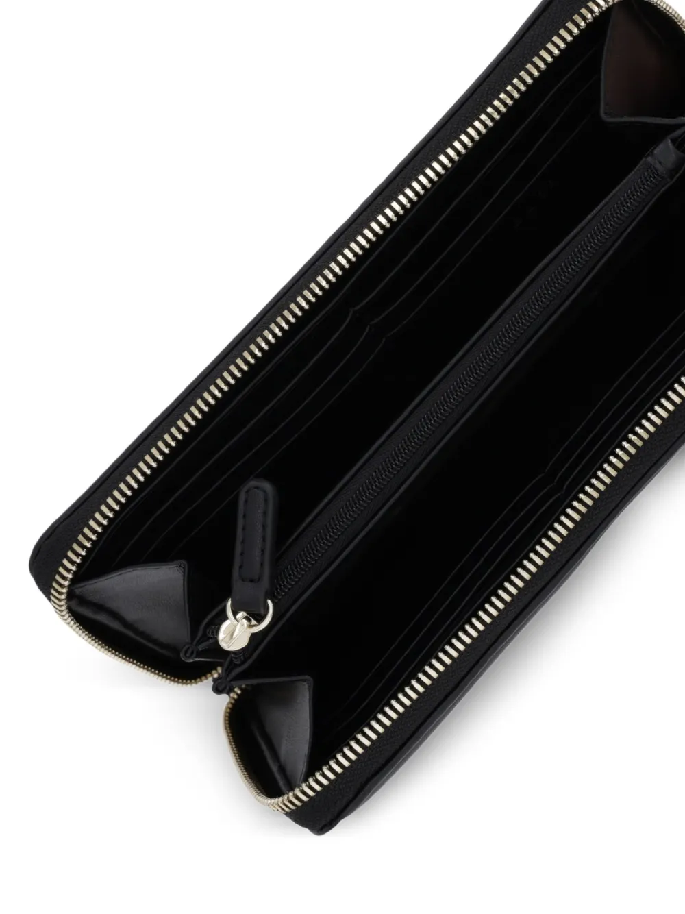 BOSS Portemonnee met logoplakkaat Zwart