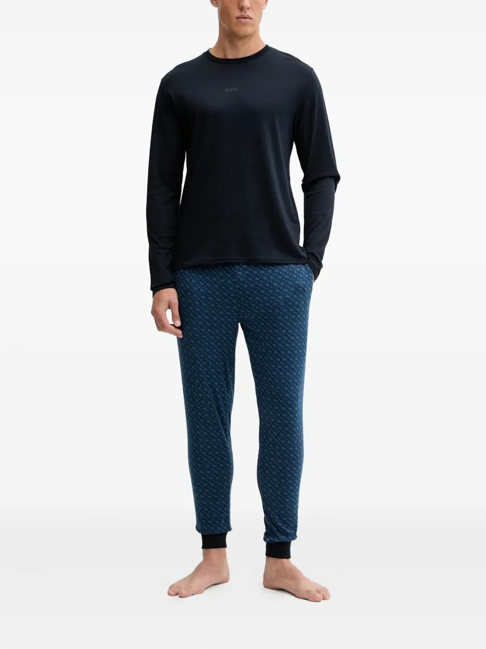 BOSS Gemusterter Pyjama | Image 2