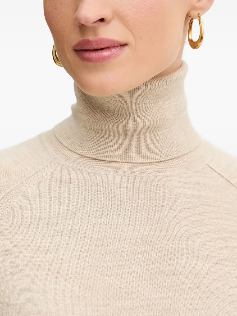 BOSS Coltrui met lange mouwen Beige