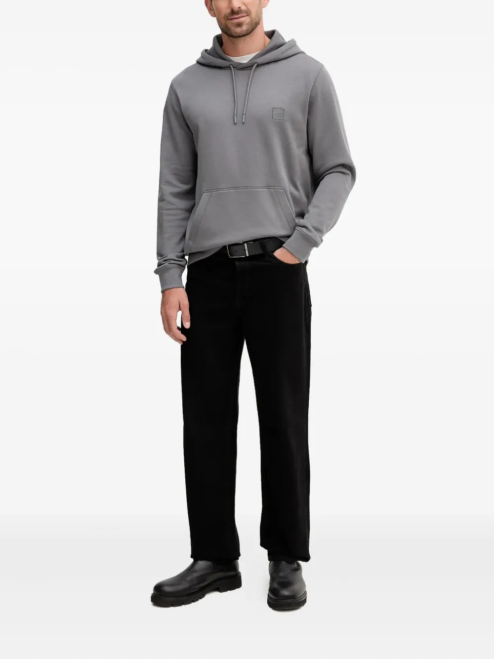 BOSS hoodie à patch logo | Hoodies | Image 2