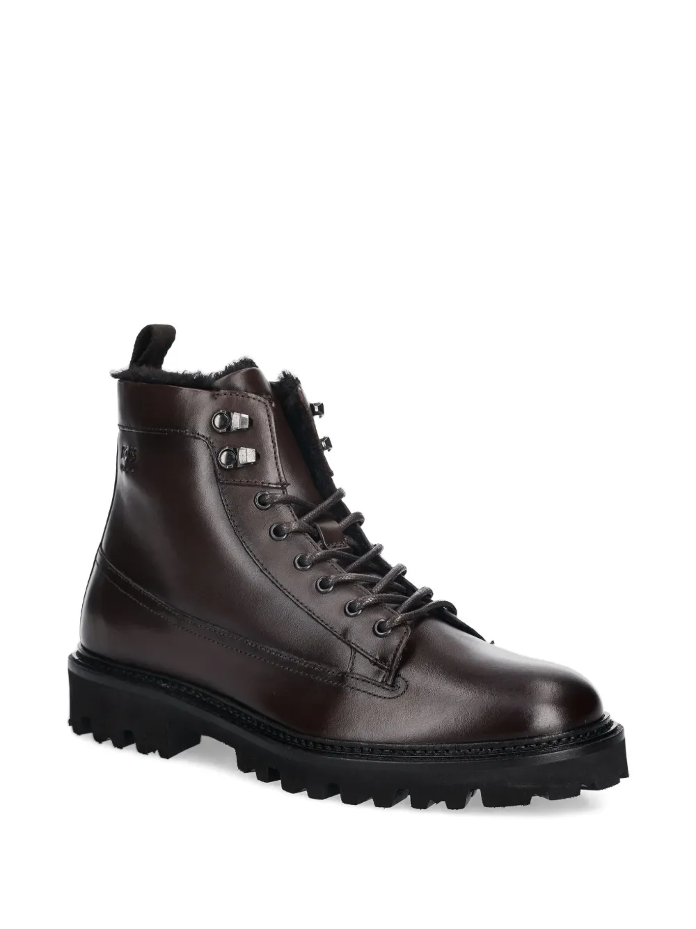 BOSS lace-up zip hiking boots Bruin