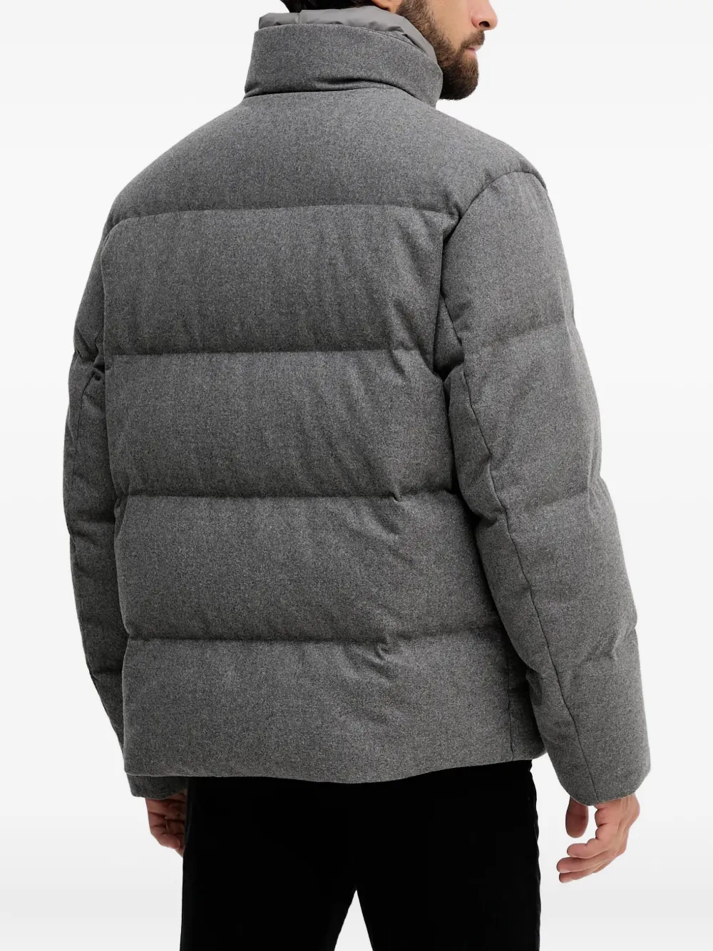 BOSS Drader jack met knopen Grijs