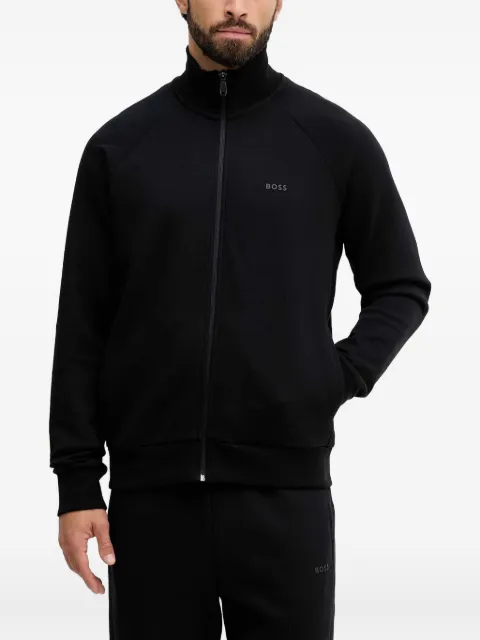 BOSS zip fastening sweater
