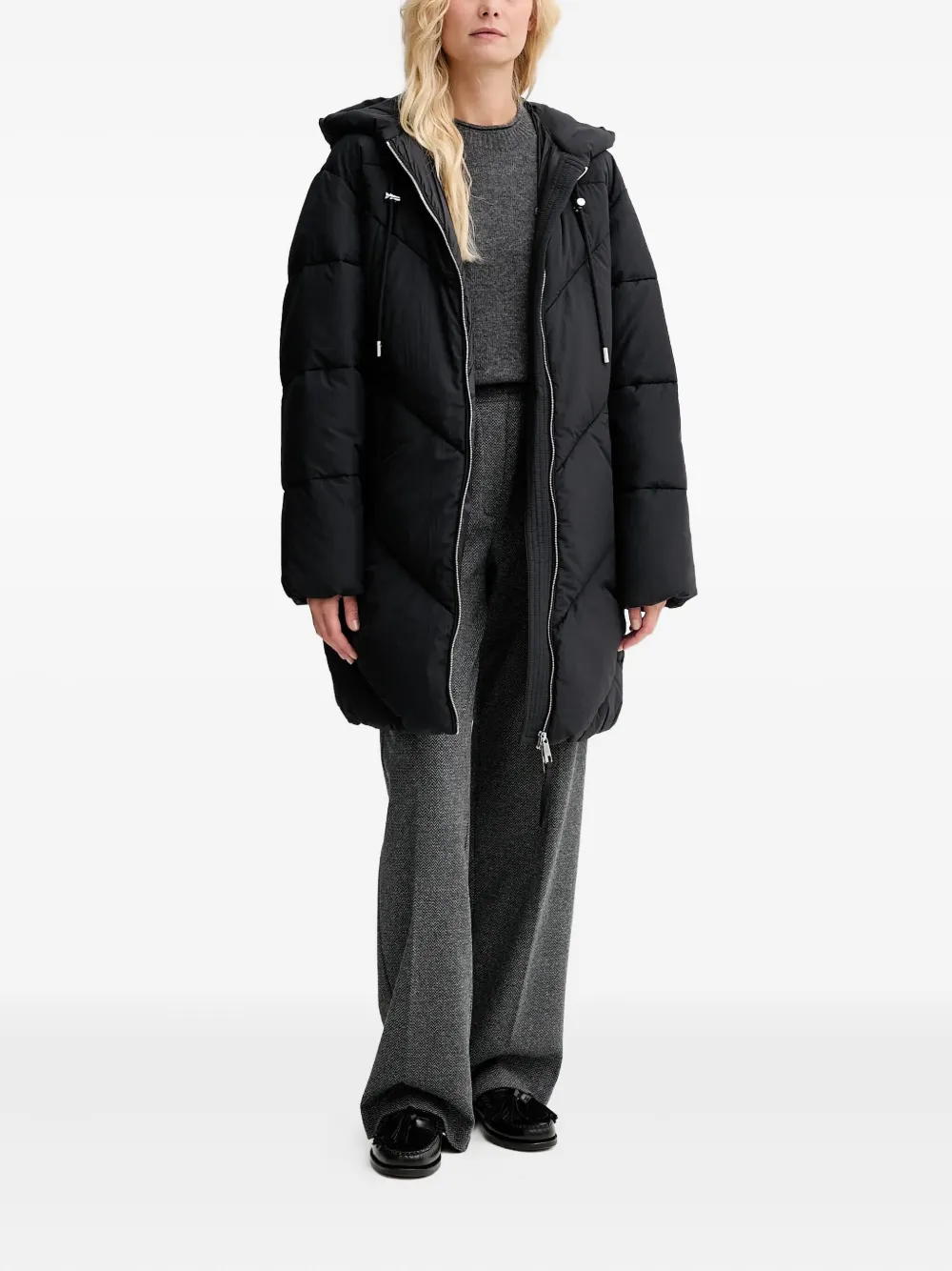 BOSS chamarra capitonada con capucha | Chamarras capitonadas | Image 2