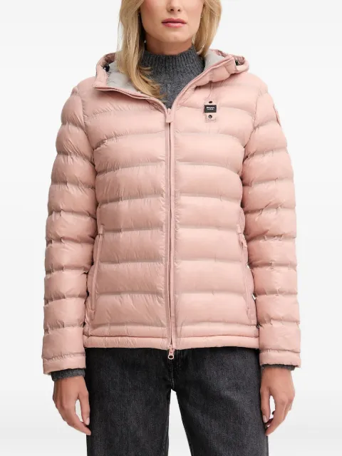 Blauer hooded-neckline padded jacket