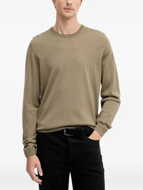 BOSS crew-neck long-sleeve sweater